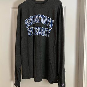 Georgetown university champion long sleeves
